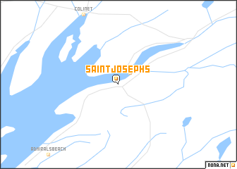 map of Saint Josephs