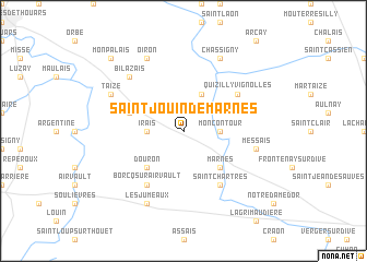 map of Saint-Jouin-de-Marnes