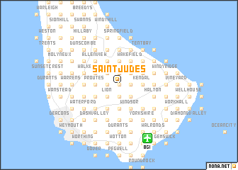 map of Saint Judes