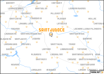 map of Saint-Judoce