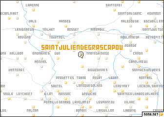 map of Saint-Julien-de-Gras-Capou