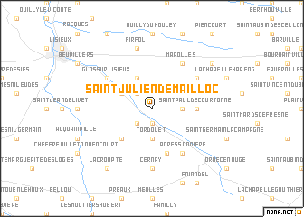 map of Saint-Julien-de-Mailloc