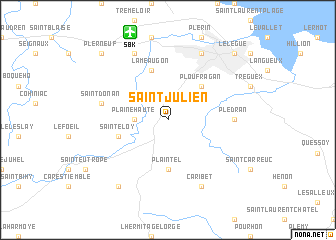 map of Saint-Julien