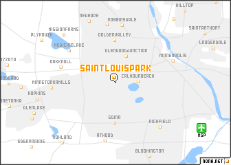 map of Saint Louis Park