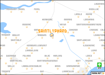 map of Saint-Lyphard