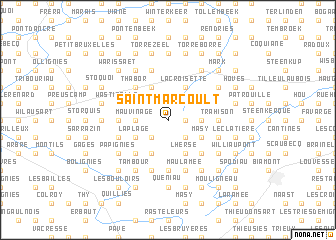 map of Saint-Marcoult