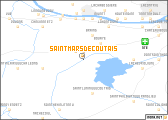 map of Saint-Mars-de-Coutais