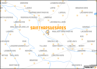 map of Saint-Mars-des-Prés