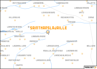 map of Saint-Mars-la-Jaille