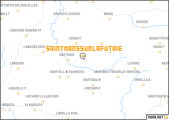 map of Saint-Mars-sur-la-Futaie