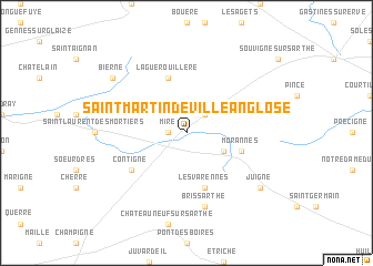 map of Saint-Martin-de-Ville-Anglose