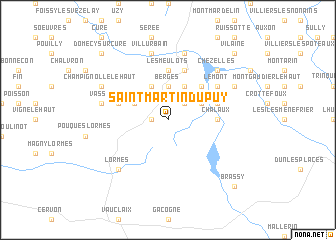 map of Saint-Martin-du-Puy