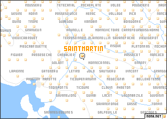 map of Saint-Martin