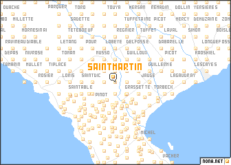 map of Saint-Martin