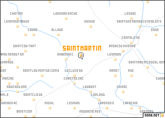 map of Saint-Martin
