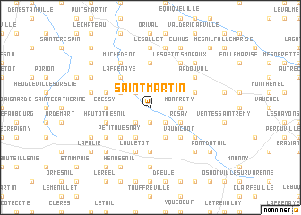 map of Saint-Martin