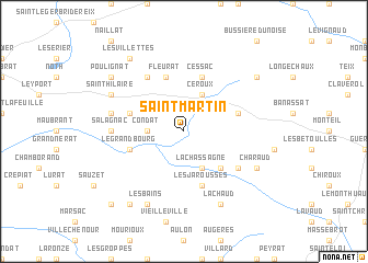 map of Saint-Martin