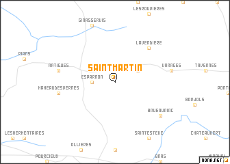 map of Saint-Martin