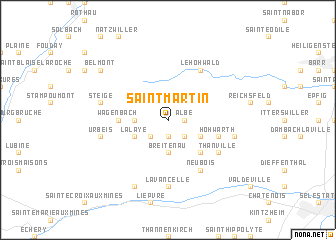 map of Saint-Martin