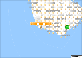 map of Saint Mathias