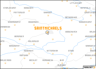 map of Saint Michaels