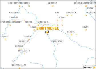 map of Saint-Michel