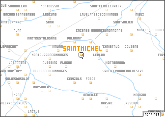 map of Saint-Michel