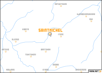 map of Saint-Michel