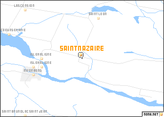 map of Saint-Nazaire