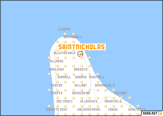 map of Saint Nicholas