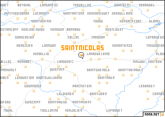 map of Saint-Nicolas