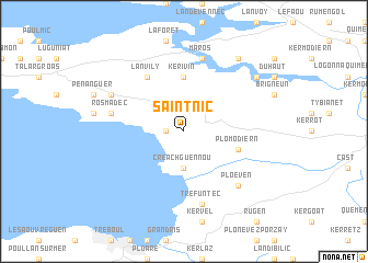 map of Saint-Nic