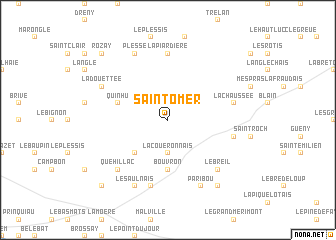 map of Saint-Omer