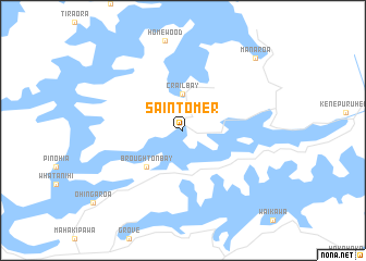 map of Saint Omer