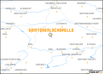 map of Saint-Onen-la-Chapelle