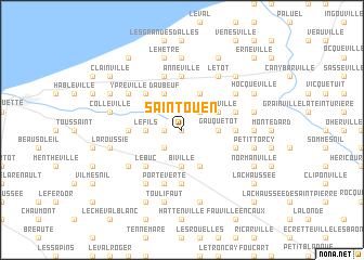 map of Saint-Ouen