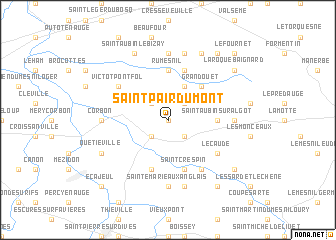 map of Saint-Pair-du-Mont