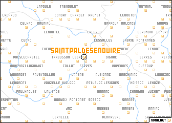 map of Saint-Pal-de-Senouire