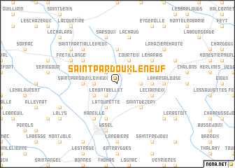 map of Saint-Pardoux-le-Neuf