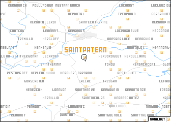 map of Saint-Patern