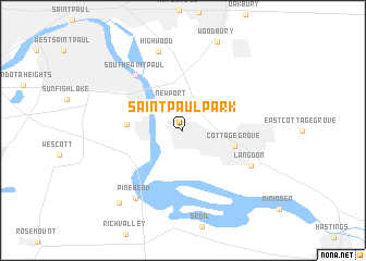 map of Saint Paul Park