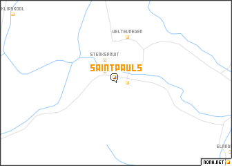 map of Saint Pauls