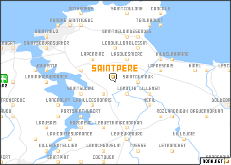 map of Saint-Père