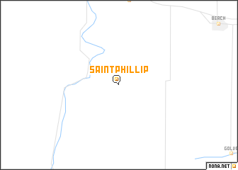 map of Saint Phillip