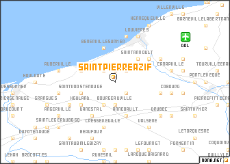 map of Saint-Pierre-Azif