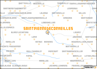 map of Saint-Pierre-de-Cormeilles