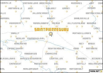 map of Saint-Pierre-du-Bû