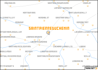 map of Saint-Pierre-du-Chemin