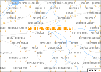 map of Saint-Pierre-du-Jonquet