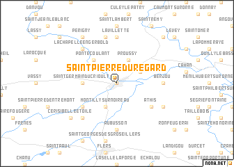 map of Saint-Pierre-du-Regard